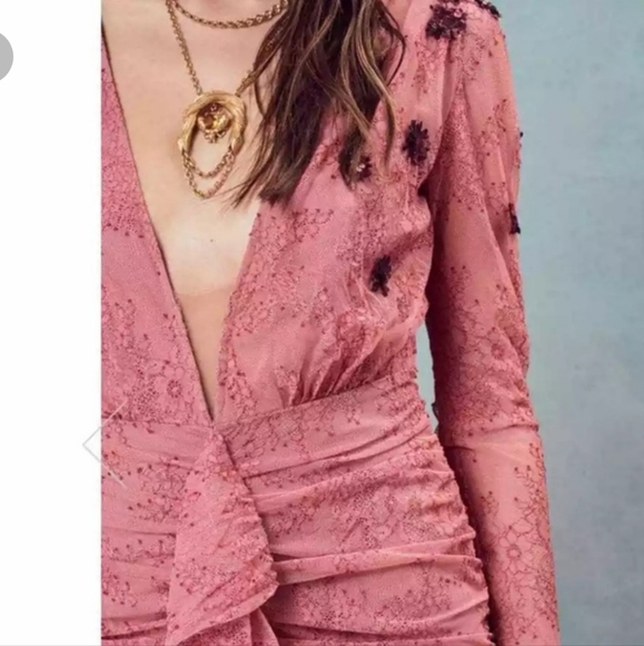 🍋For Love and Lemons Daisy Lace Mini Dress - Picture 12 of 16